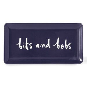 Kate Spade Bits  & Bobs Trinket Tray Navy